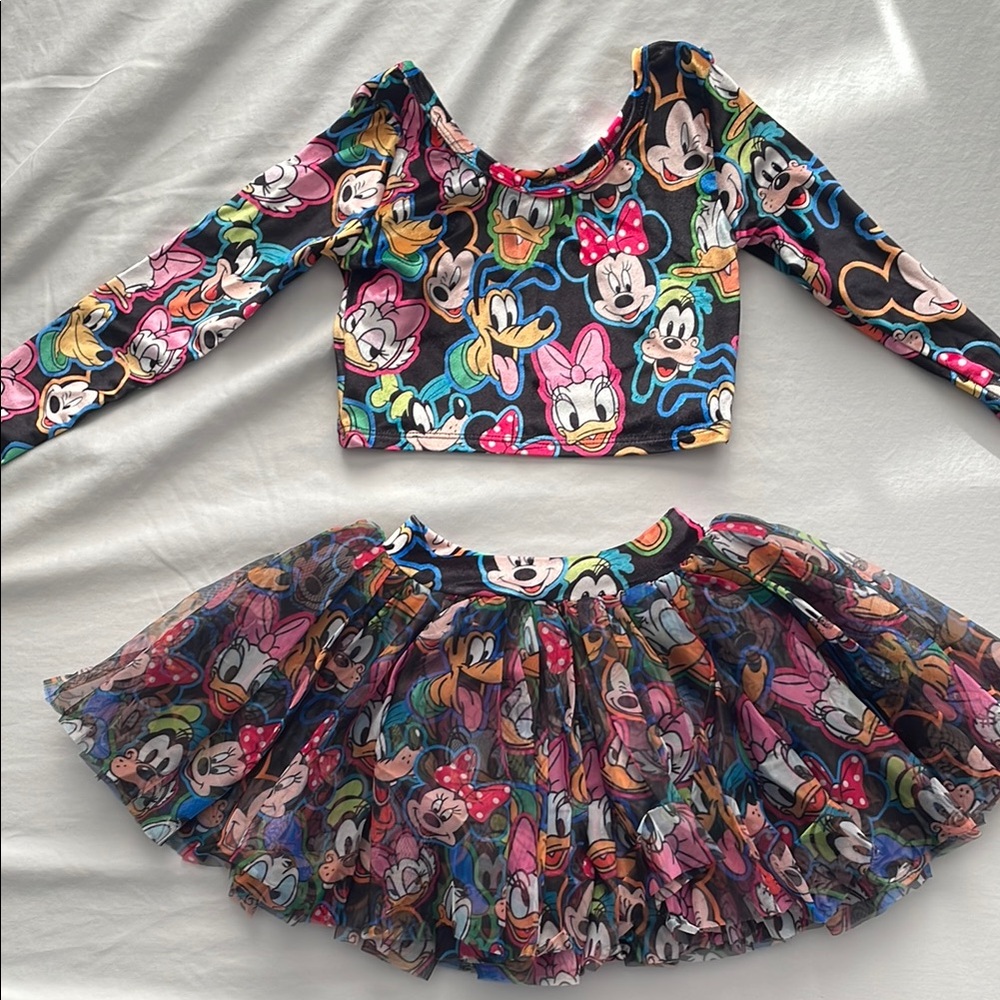 Girls - Wild Rich Kids - Velvet Long Sleeve Two Piece - Size 9/10